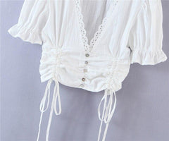 Emma Cropped Blouse