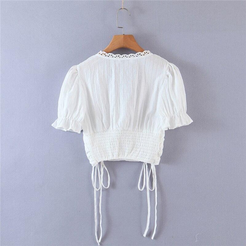 Emma Cropped Blouse