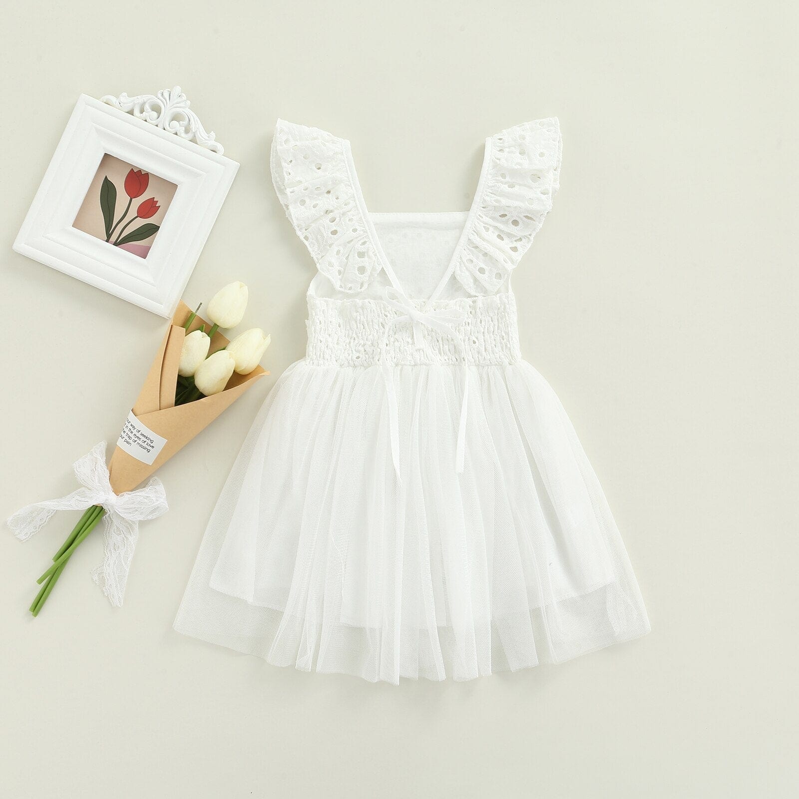 Emma Lace Tutu Baby Girl Dress