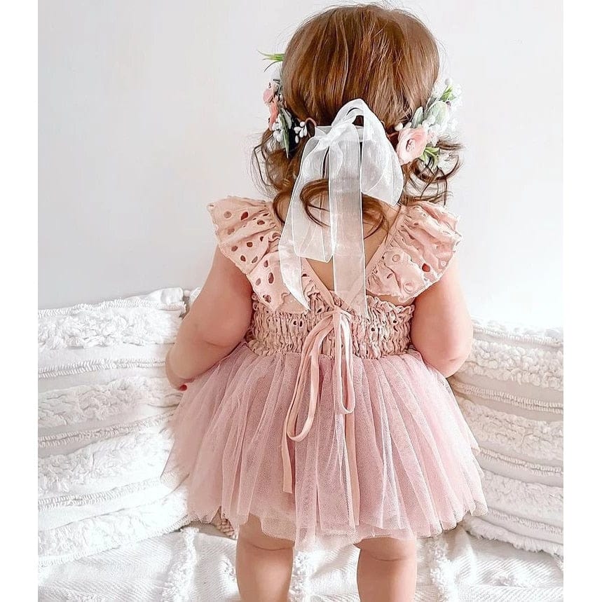 Emma Lace Tutu Baby Girl Dress
