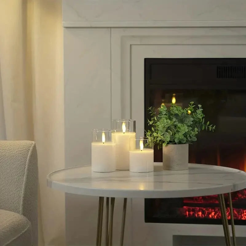 Flameless Candles Set of 3