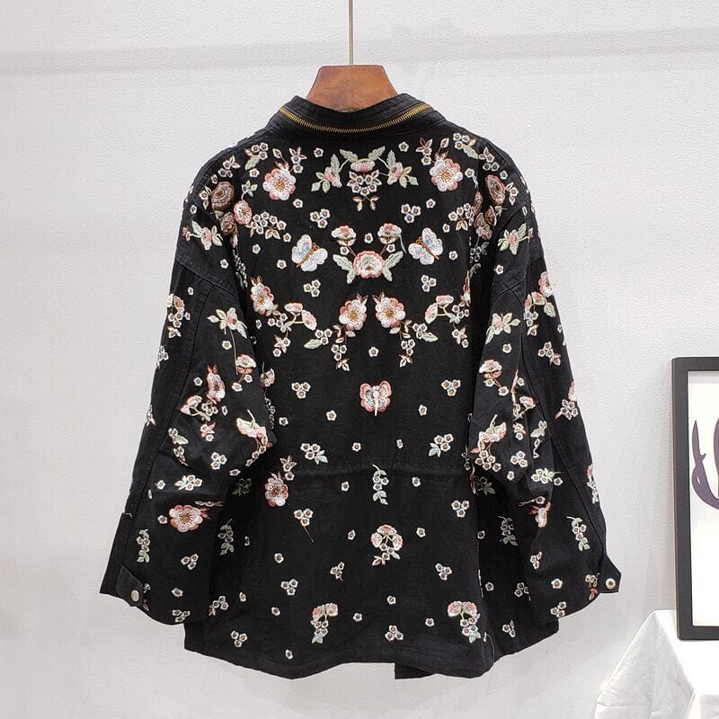 Gardenia Embroidery Coat