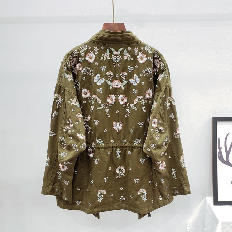 Gardenia Embroidery Coat