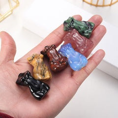 Goddess Silhouette Crystal Statue