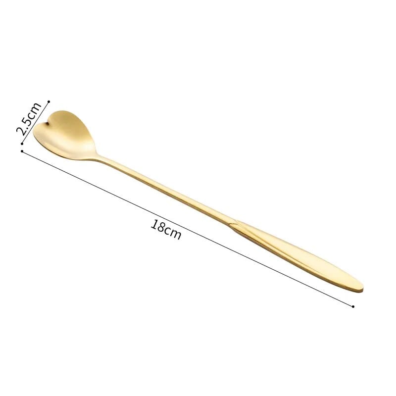 Cute Stainless Steel Coffee Spoons