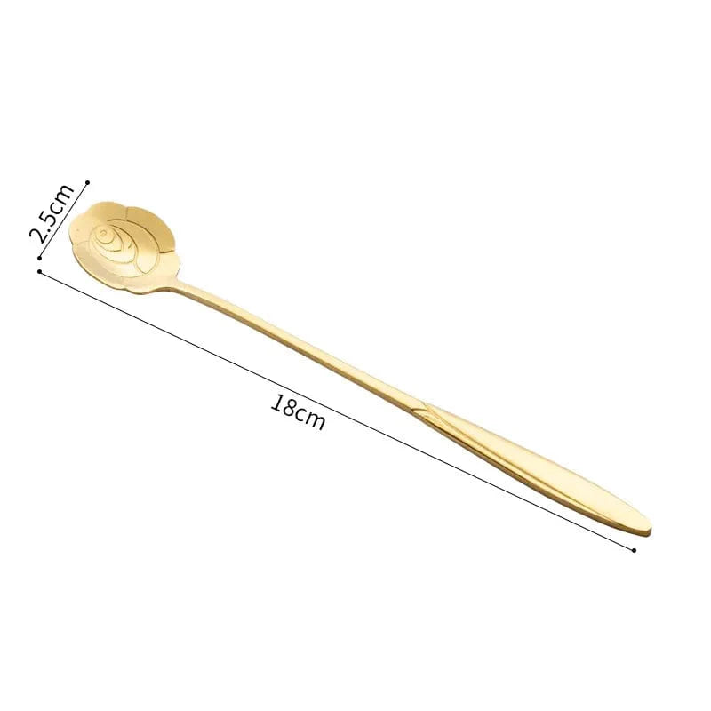 Cute Stainless Steel Coffee Spoons