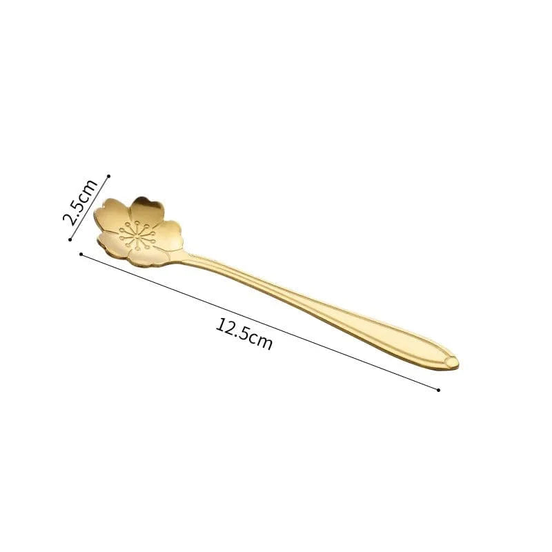 Cute Stainless Steel Coffee Spoons