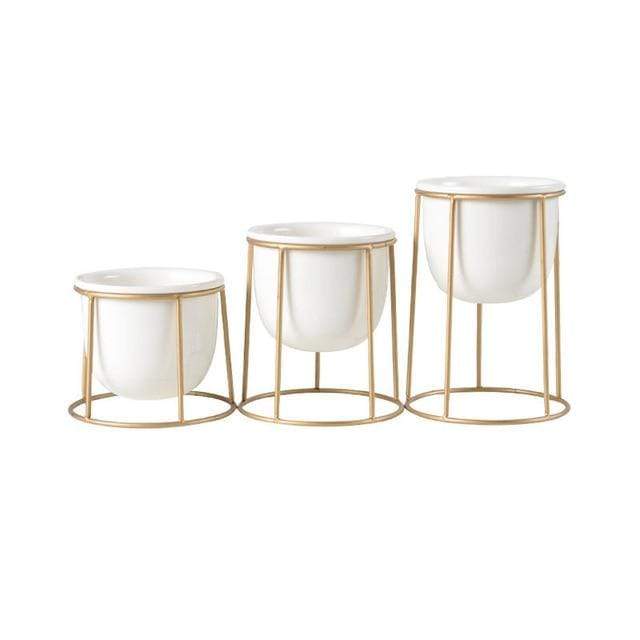 Set of 3 Flower Pots