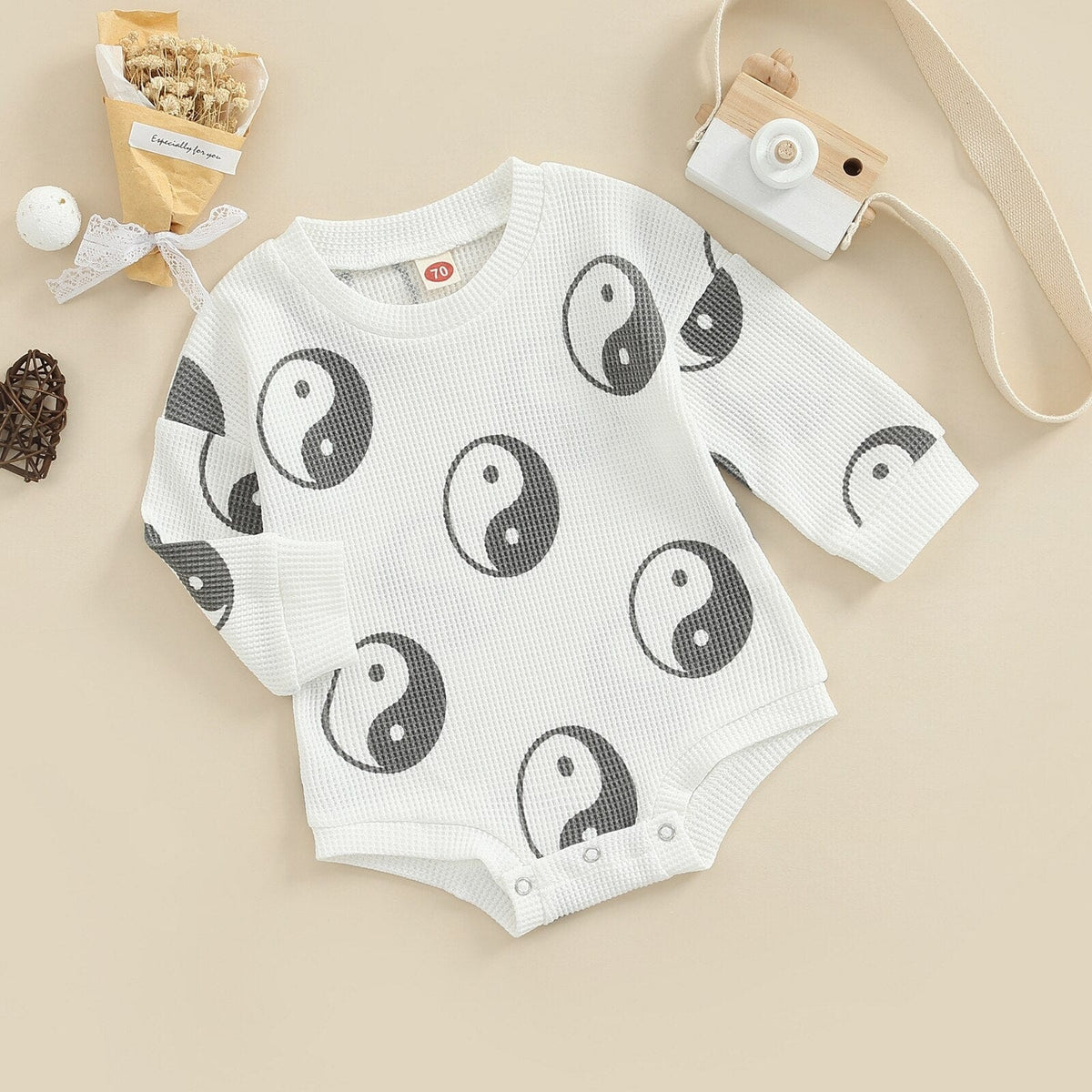 Yin And Yang Newborn Baby Outfit