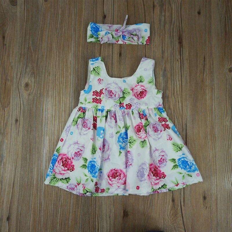 Holly Floral Tank Girl Dress