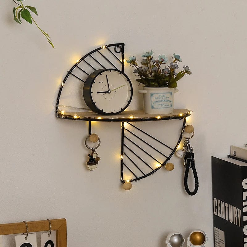 Iron Art Display Shelf