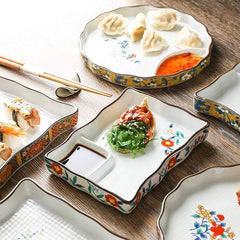 Japanese Style Rectangular Plate
