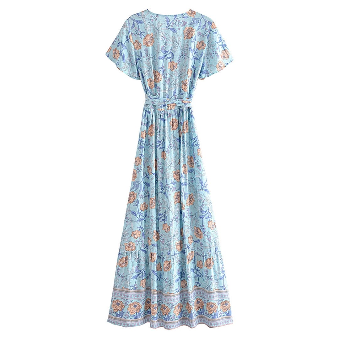 Judith Wrap Maxi Dress