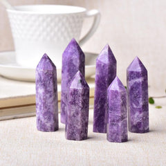 Lapidolite Crystal Point