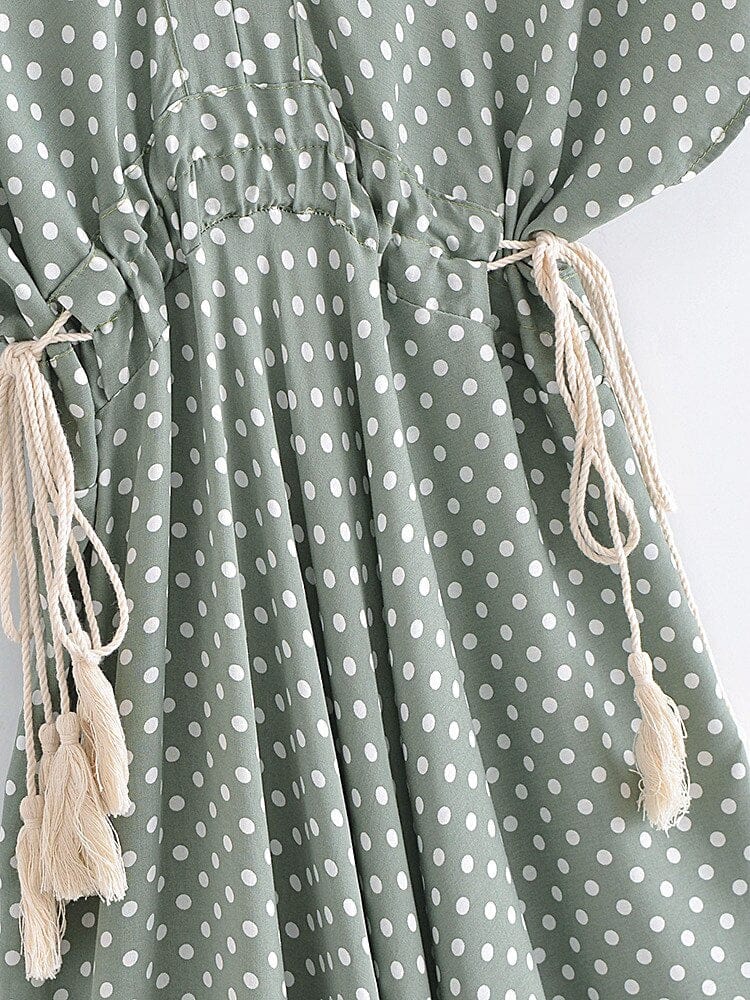 Marin Polka Dot Maxi Dress