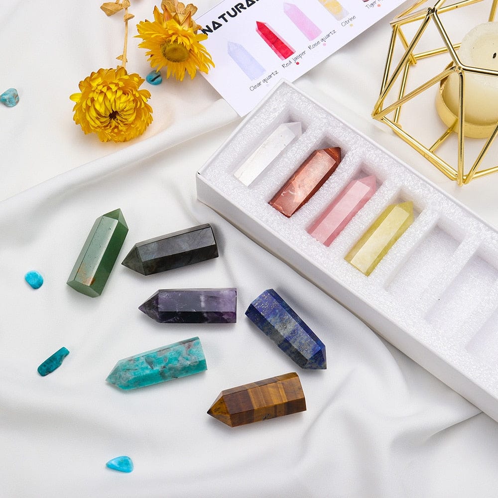 Meditation Crystals Towers Box Set