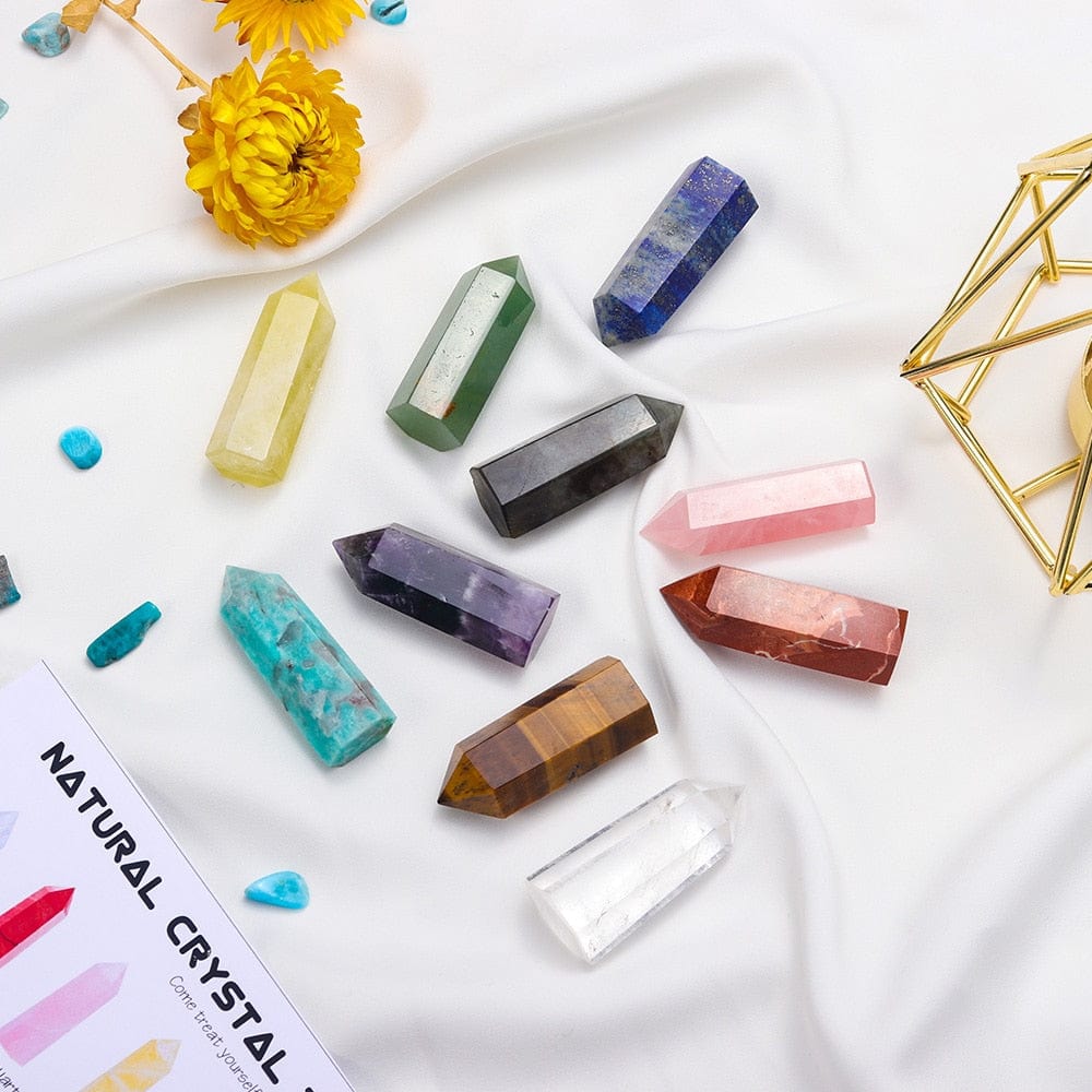 Meditation Crystals Towers Box Set