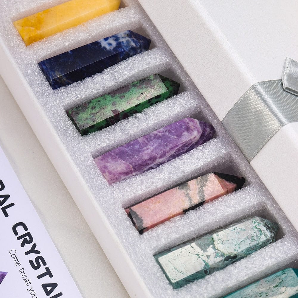 Meditation Crystals Towers Box Set