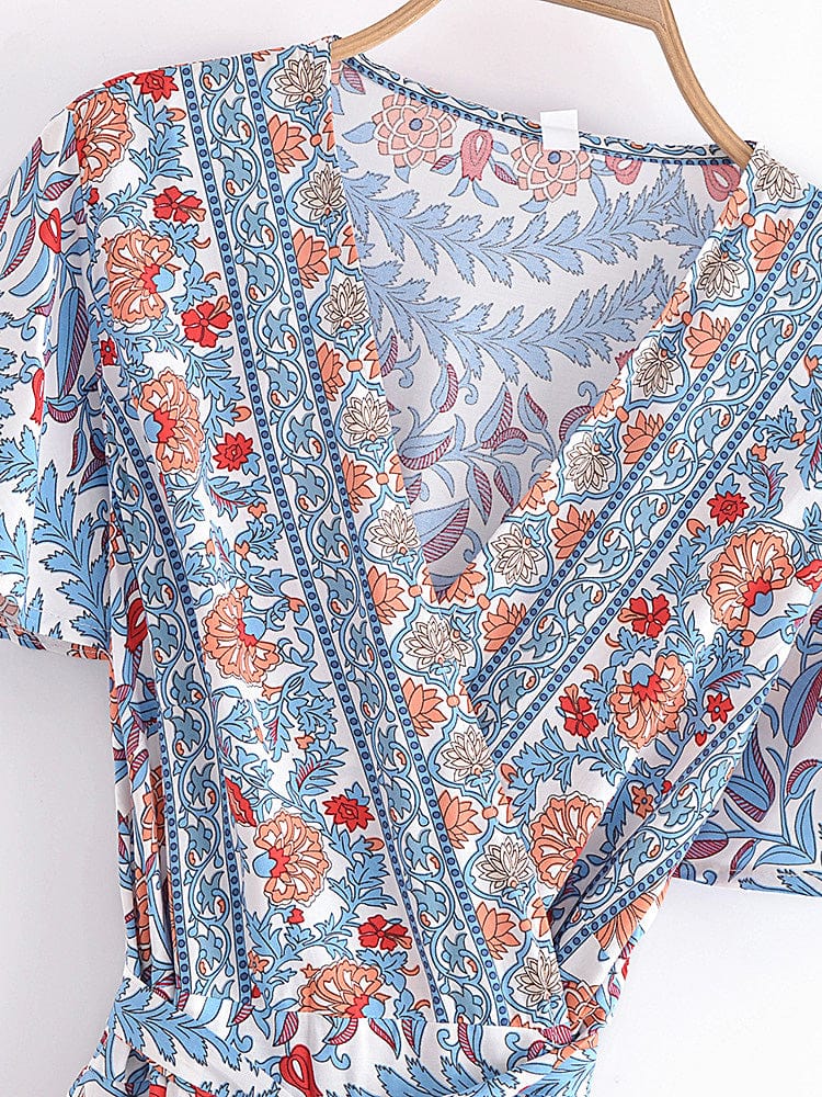 Milena Boho Mini Dress