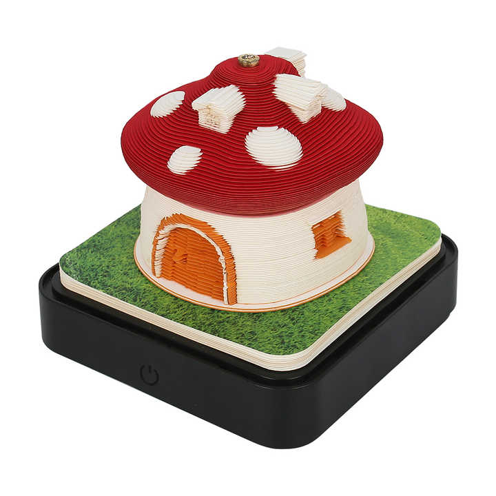 Mushroom House Tear Off Calendar