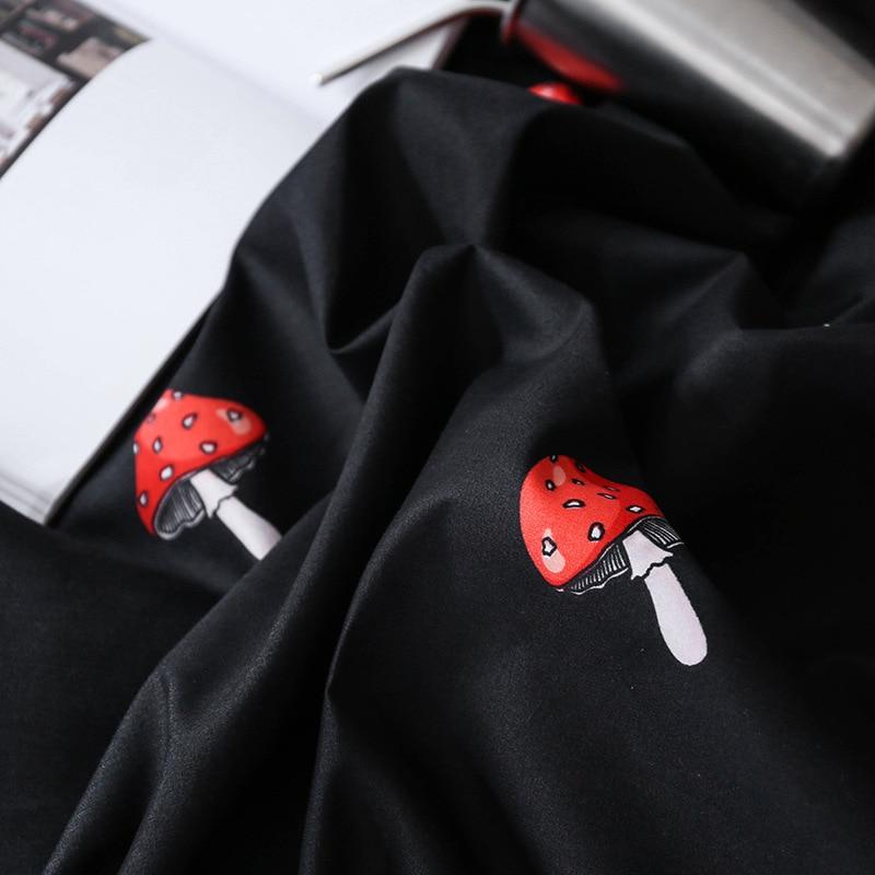 Mushroom Print Duvet Set 3pcs