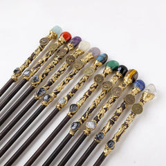 Natural Stone Zodiac Sign Wand