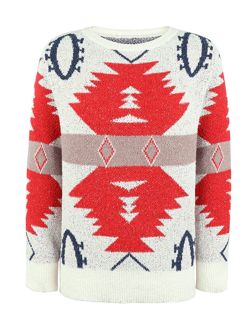 Niamh Aztec Pattern Sweater