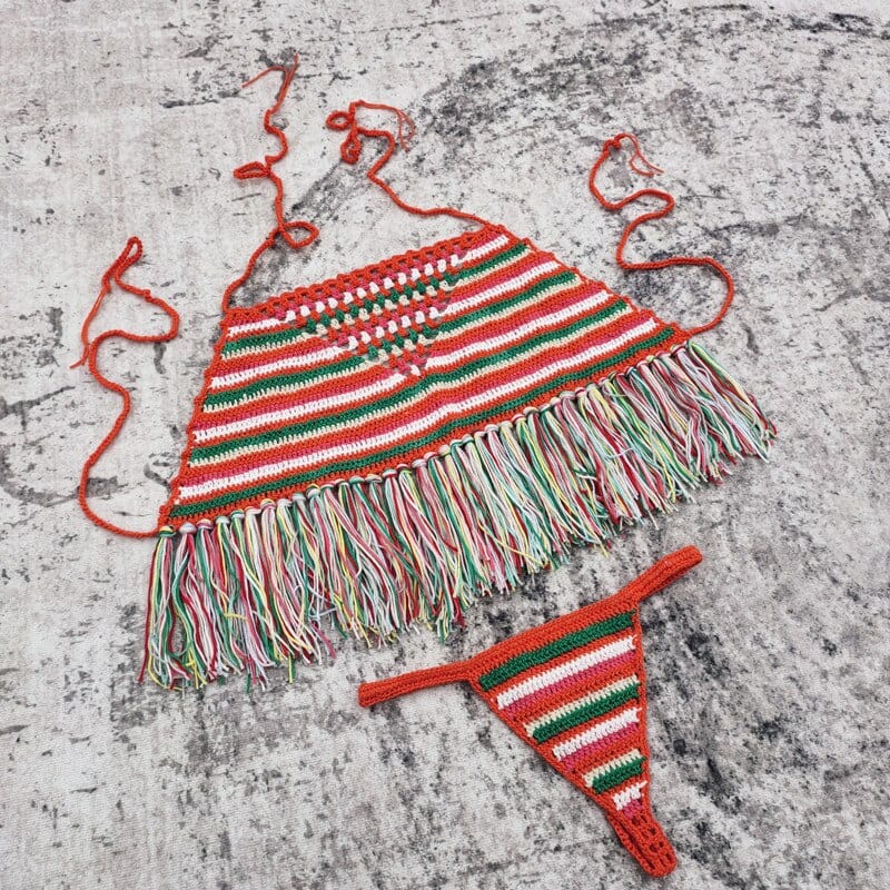 Anna Crochet Bikini Set