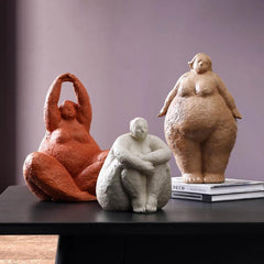 Confident Lady Figurines
