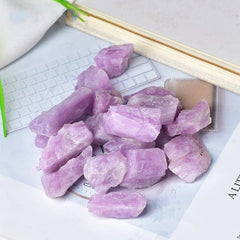 Purple Kunzite Raw Stone
