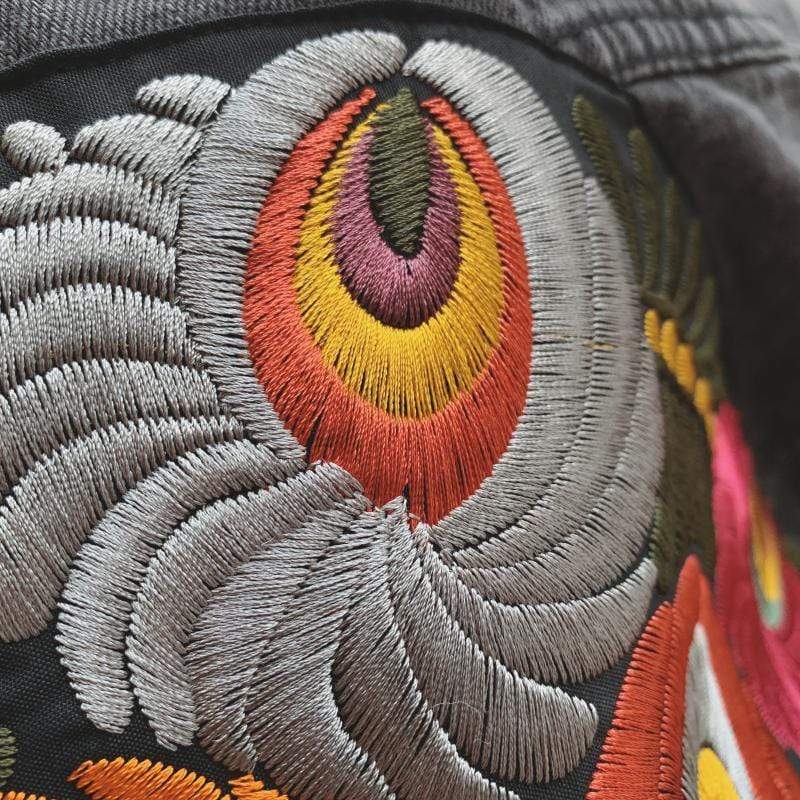 Rainey Embroidered Denim Jacket