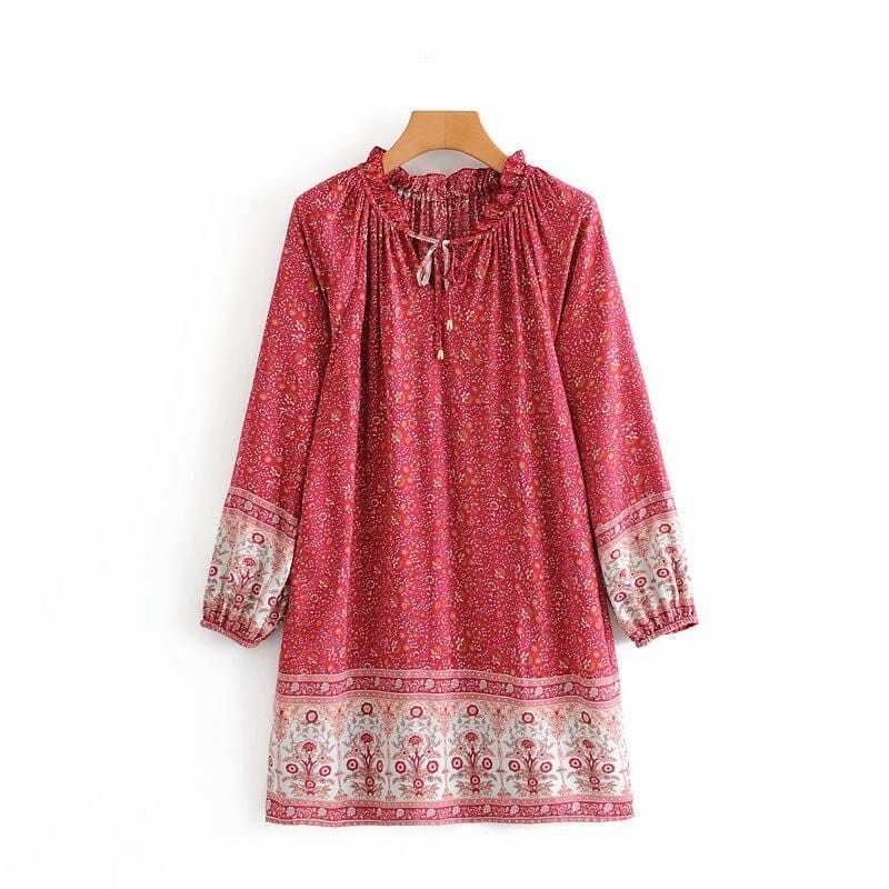 Pandora Boho Mini Dress ( 3 Colors )