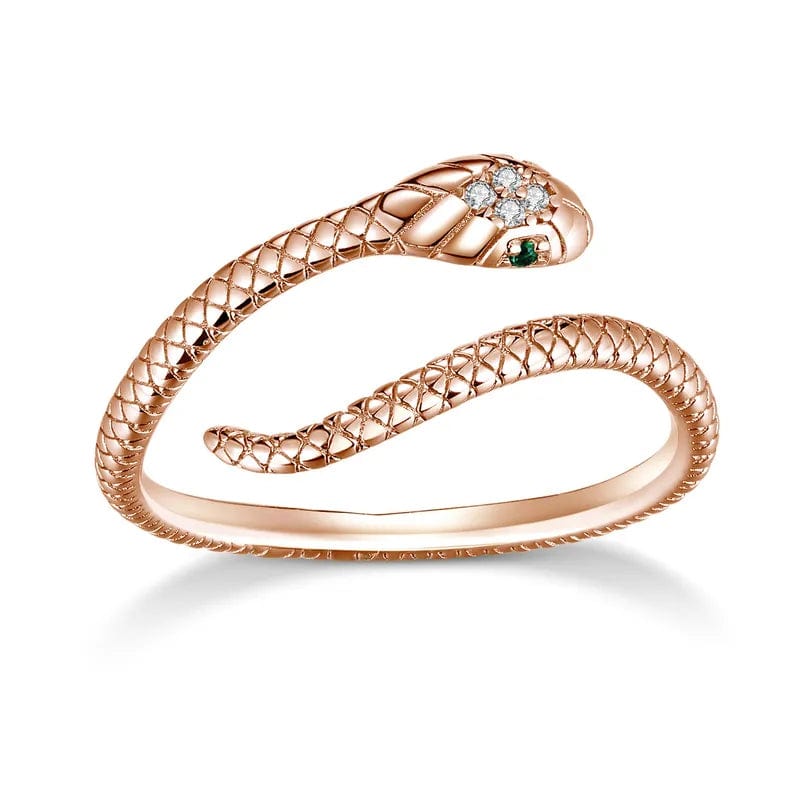 Sterling Silver Snake Ring