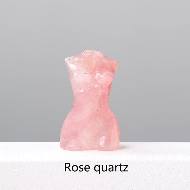 Goddess Silhouette Crystal Statue