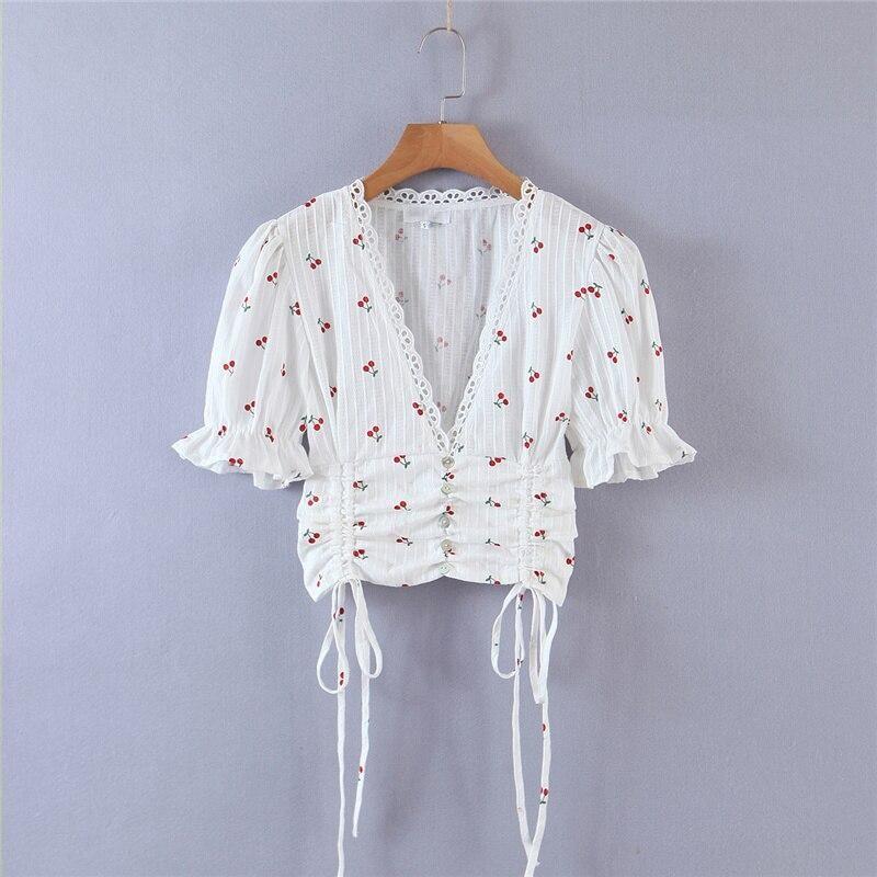 Emma Cropped Blouse