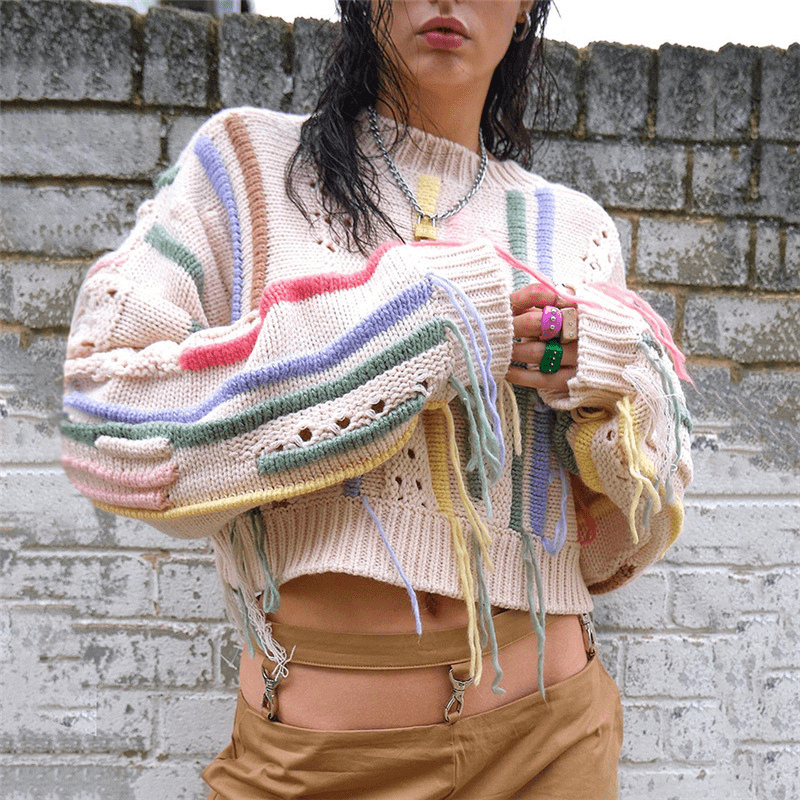 Birdie Crop Sweater