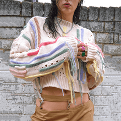 Birdie Crop Sweater