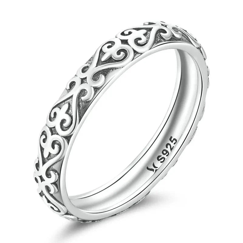 925 Sterling Silver Boho Rings