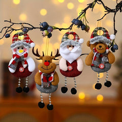 Christmas Tree Ornaments Set of 4