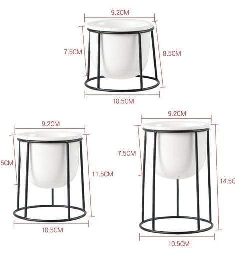 Set of 3 Flower Pots