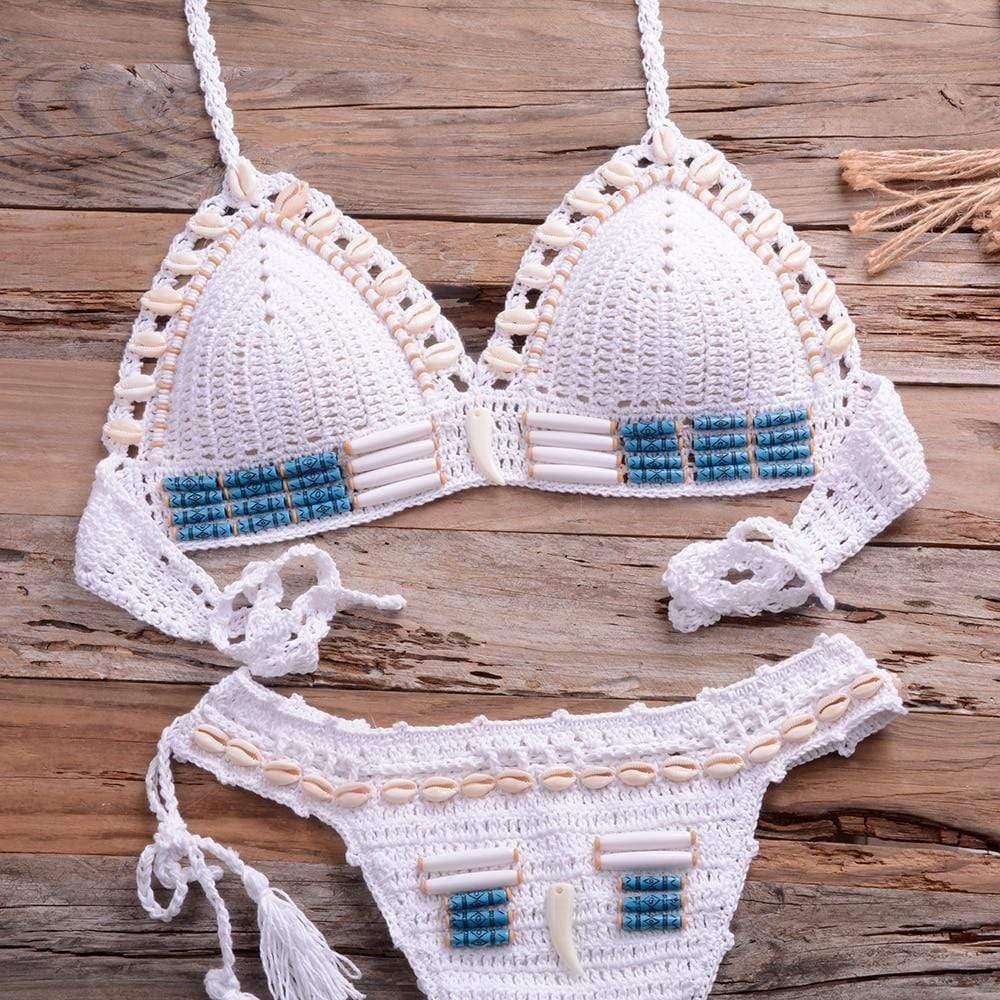 Shell Crochet Bikini Set