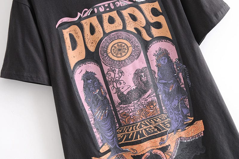 The Doors Black Graphic Tee