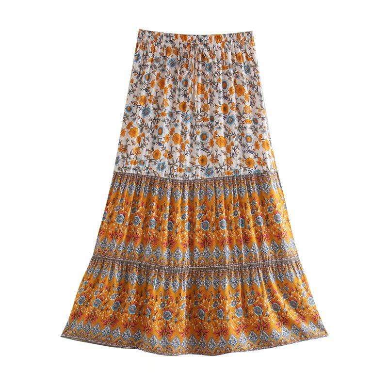 Calista Floral Maxi Skirt