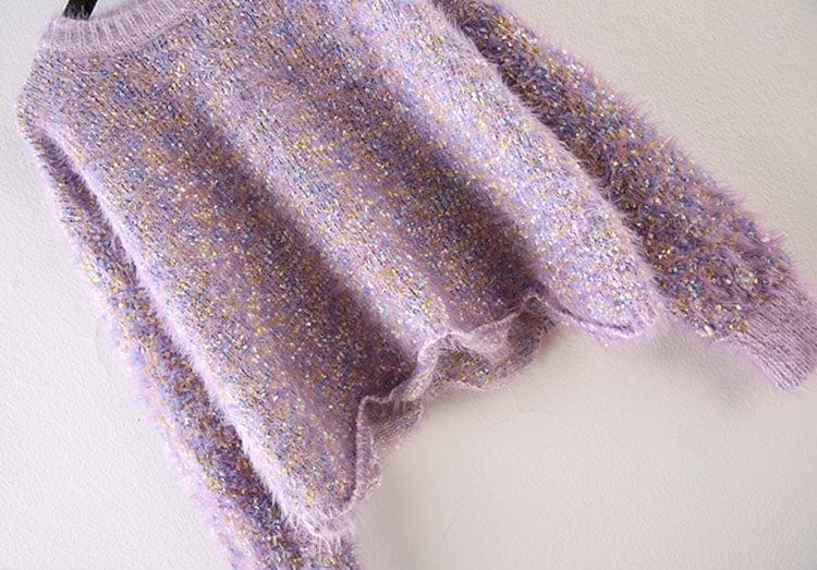 Zinnia Fuzzy Sweater