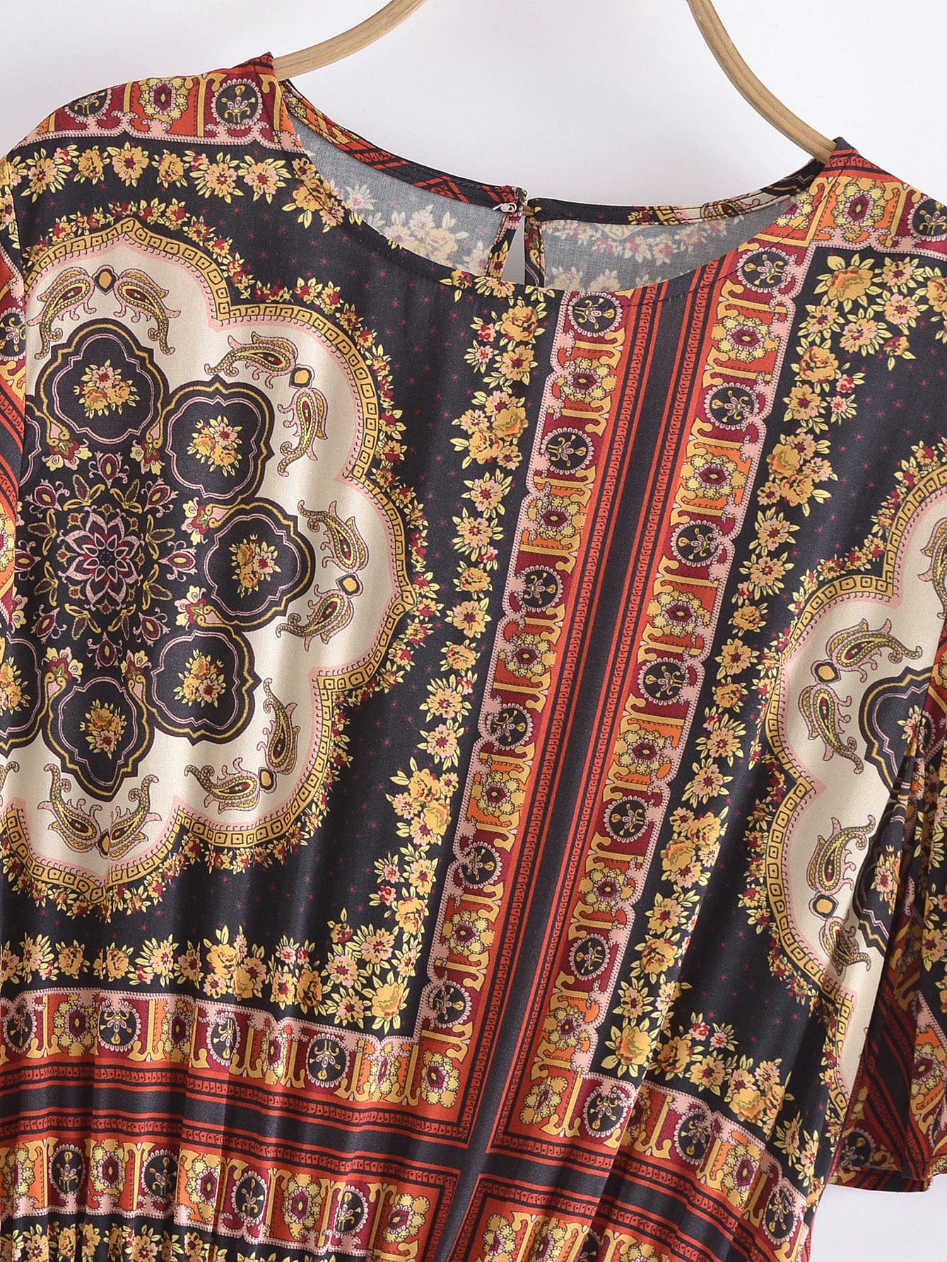 Liora Boho Mini Dress