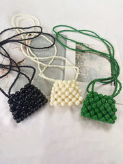 Pearl Beads Tiny Crossbody Bags