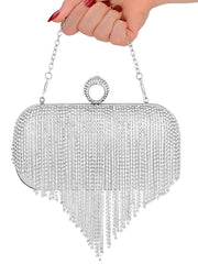 Glitter Rhinestone Tassels Crossbody Bags