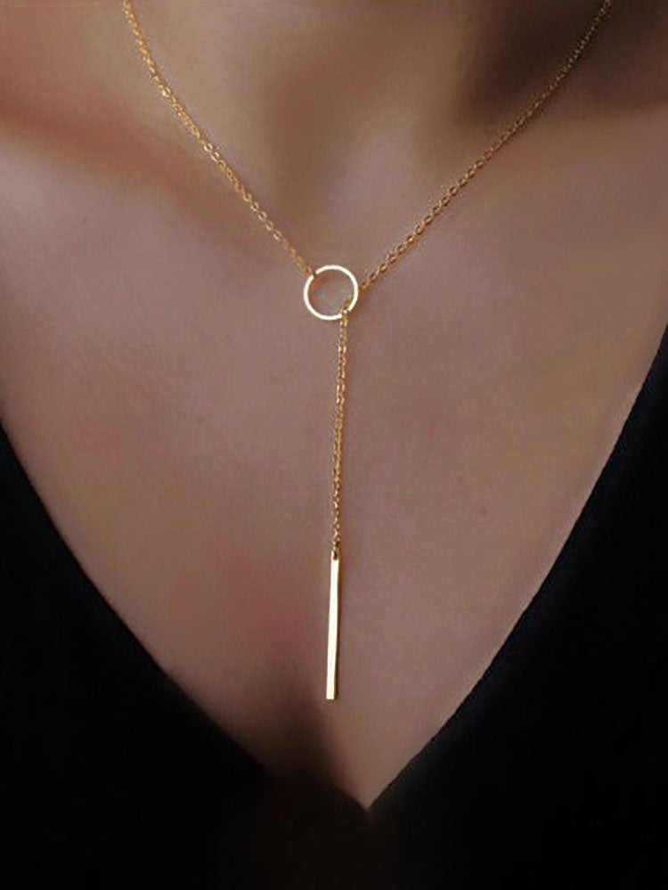 Pendant Ring Chain Necklaces