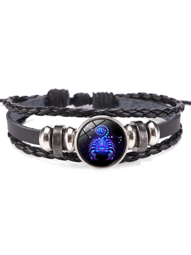 Twelve Constellations Lovers Bracelets