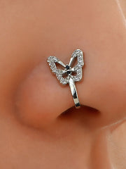 Cut Out Nose Clip Body Jewelry